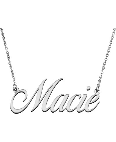 Personalized Charm Initial Pendant Name Necklace for Her $12.61 Pendant Necklaces