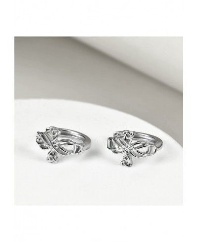 Celtic Knot Hoop Earrings Celtic Jewelry for Women 925 Sterling Silver Irish Jewelry for Women Girls $33.47 Hoop