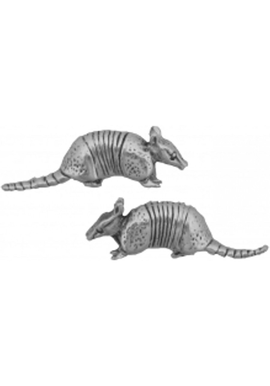 Sterling Silver Side Facing Armadillo Post Stud Earrings $19.23 Stud