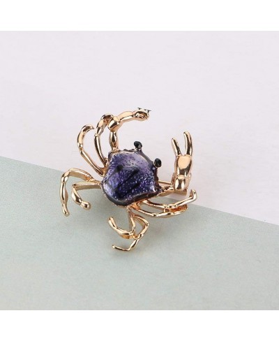 Brooch Pins for Women Cute Crab Shape Enamel Brooch Pin Shirt Sweater Neck Clip Backpack Badge (Coffee) $6.23 Brooches & Pins