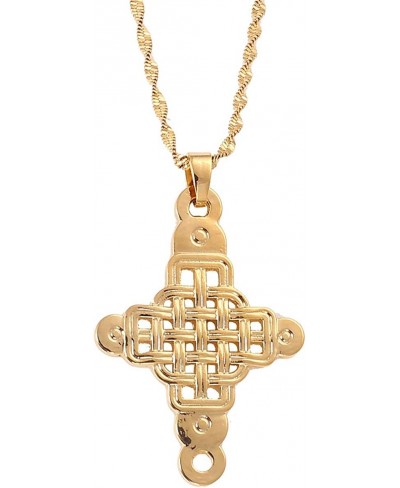 Ethiopian Coptic Cross Pendant African Abyssinian Ethiopia Cross Orthodox Christian $8.70 Pendants & Coins