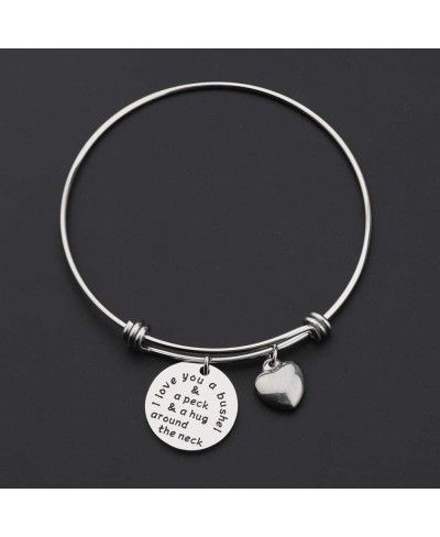 I Love You a Bushel and a Peck Bracelet Mom Grandma Bracelet $9.13 Bangle