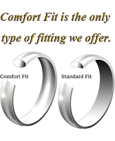 7mm Tungsten Carbide polished cuts on brushed center comfort fit Wedding Band Ring $23.15 Bands