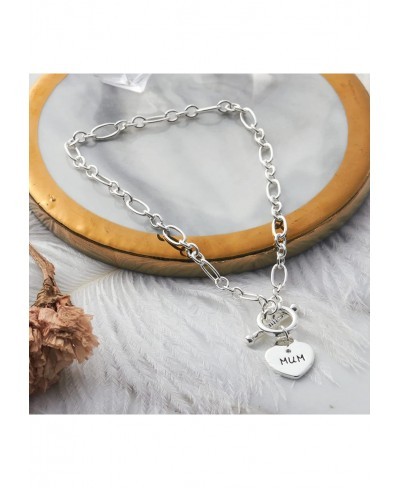 Mum Charm Bracelet Created with Crystals $14.35 Link