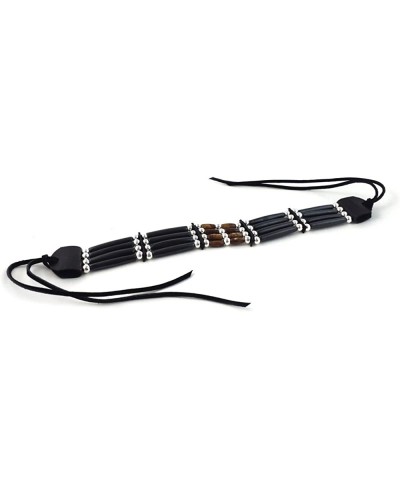 Handmade Traditional 4 Row Buffalo Bone Hairpipe Tribal Choker Necklace $38.43 Chokers