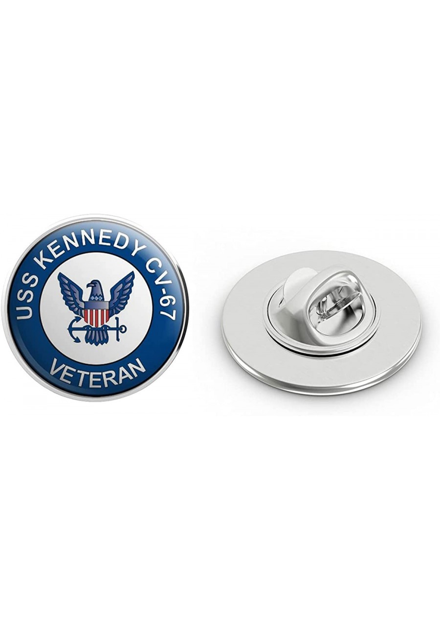 US Navy USS Kennedy CV-67 Veteran Military Veteran USA Pride Served Gift Metal 0.75" Lapel Hat Pin Tie Tack Pinback $10.49 Br...