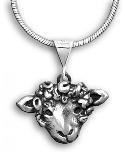 Sterling Silver Sheep Pendant $40.39 Pendants & Coins