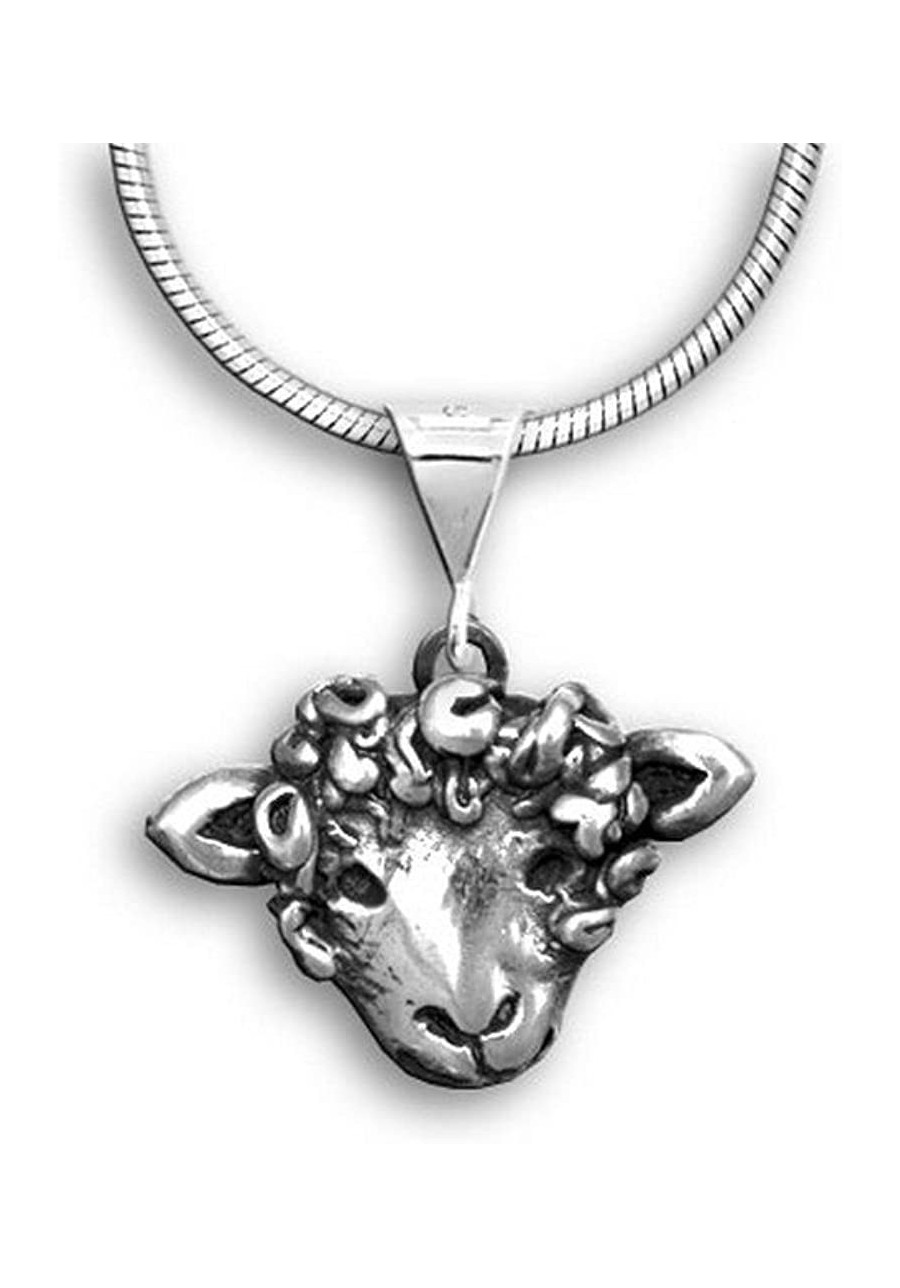 Sterling Silver Sheep Pendant $40.39 Pendants & Coins