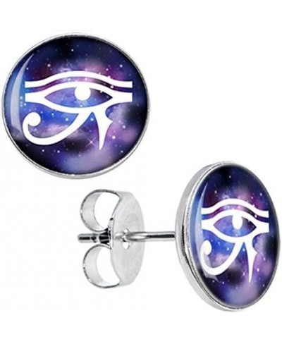 Eye of Horus Stud Post Earrings - New - Pair! $9.68 Stud