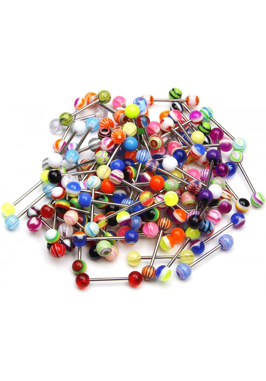 14g Tongue Rings Barbells Assorted Colors $11.28 Piercing Jewelry