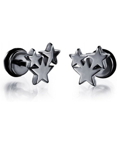 Women's Stainless Steel Tiny Star Piercing Earrings Hypoallergenic Ear Studs $12.65 Stud