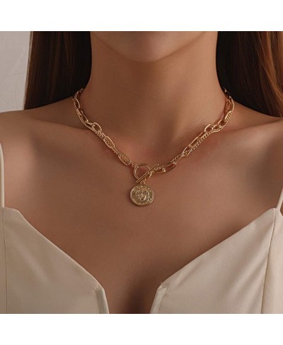 Women Multi-Layer Metal Clothing Accessories Bib Chain Necklace Jewelry $7.08 Chains