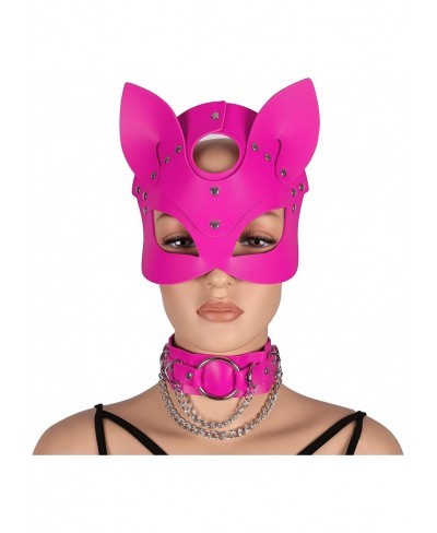 Women's Leather Mask and Metal Chain Necklace for Masquerade Party Punk Carnival Gothic Halloween Accessories $21.93 Body Chains