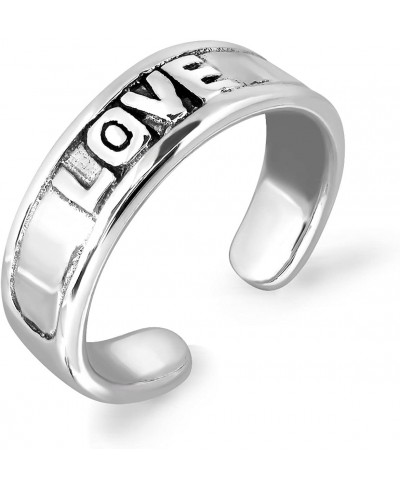 925 Sterling Silver Heart Love Toe Ring $21.03 Toe Rings