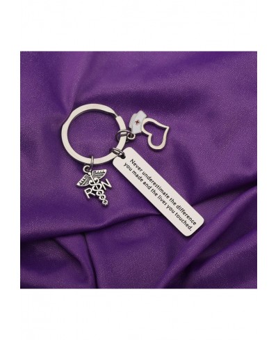 RN Nurse Gifts Medical Students Keychain Nurse Retirement Gift $9.12 Pendants & Coins