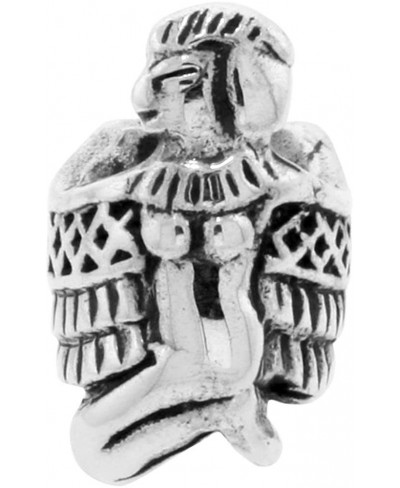 Sterling Silver Nekhbet Charm Egyptian Goddess Bead Charm for Most Charm Bracelets $28.46 Charms & Charm Bracelets