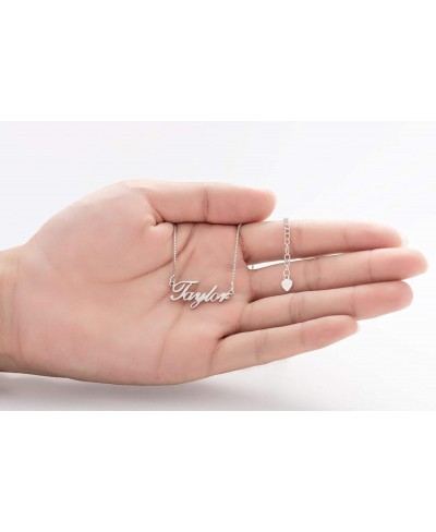 925 Sterling Sliver Custom Name Necklace Personalized Initial Necklaces Pendant Jewelry Gift for Her (Michael) $22.42 Pendant...