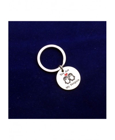 Penguin Lover Gifts You are My Penguin Keyring Necklace Jewelry $14.28 Pendant Necklaces