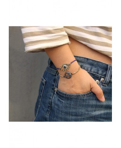 Womens Peace Icon Friendship Bracelets Handmade Miyuki Beads Strand Bracelets New Beach Sand Bracelet Bangle $11.83 Strand