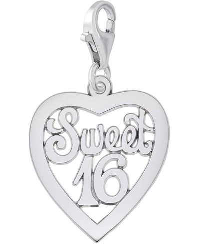 Sweet 16 Charm with Lobster Clasp $37.89 Charms & Charm Bracelets