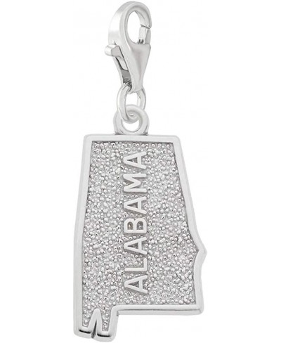 Alabama Charm with Lobster Clasp $24.56 Charms & Charm Bracelets