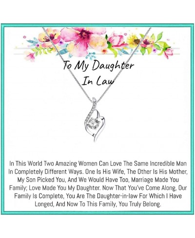 To My daughter in law Gifts Daughter in law necklace Daughter in law gift Daughter in law birthday gifts daughter in law $20....