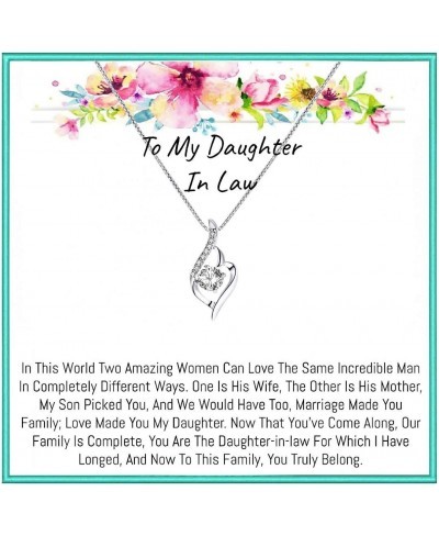 To My daughter in law Gifts Daughter in law necklace Daughter in law gift Daughter in law birthday gifts daughter in law $20....