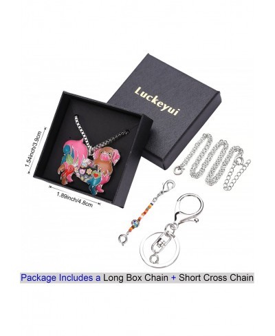 Pekingese Pendant Necklace for Women Birthday Gift Multicolor Enamel Dog Pets Jewelry $17.67 Pendants & Coins