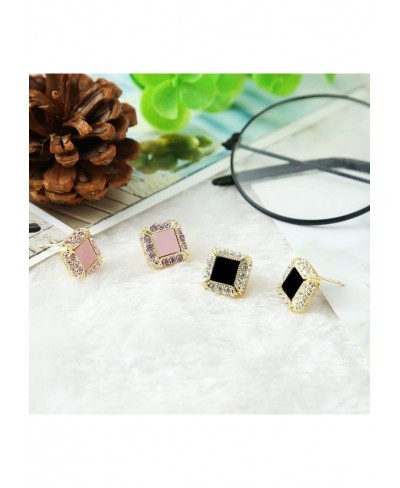 14k gold-plated cubic zirconia Stud Earrings $8.54 Stud