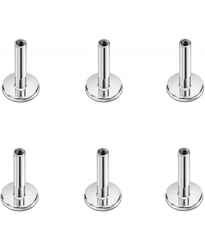 Surgical Steel Cartilage Stud End Surgical Steel Internally Threaded Labret Post $15.31 Piercing Jewelry