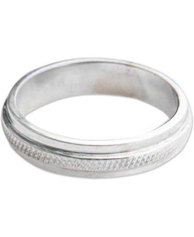 .925 Sterling Silver Band Ring Artful' $22.83 Bands