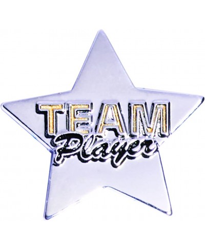 Silver Star Team Player Appreciation Award Pin $13.04 Brooches & Pins