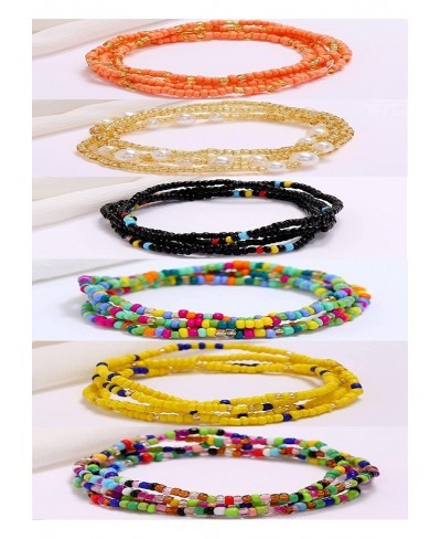 12Pcs Colorful Waist Beads Kit for Women Girls Body Beads Waist Belly Beads for The Waist Adjustable Belly Chain Jewelry for ...