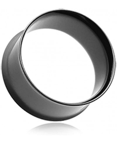Blackline Steel Skinny Double Flared Tunnel Plug $20.72 Piercing Jewelry