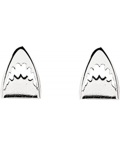 Shark Jaw Earrings Shark Week Creative Shark Teeth Stud Earrings Jewelry Gift BD459 $10.16 Stud