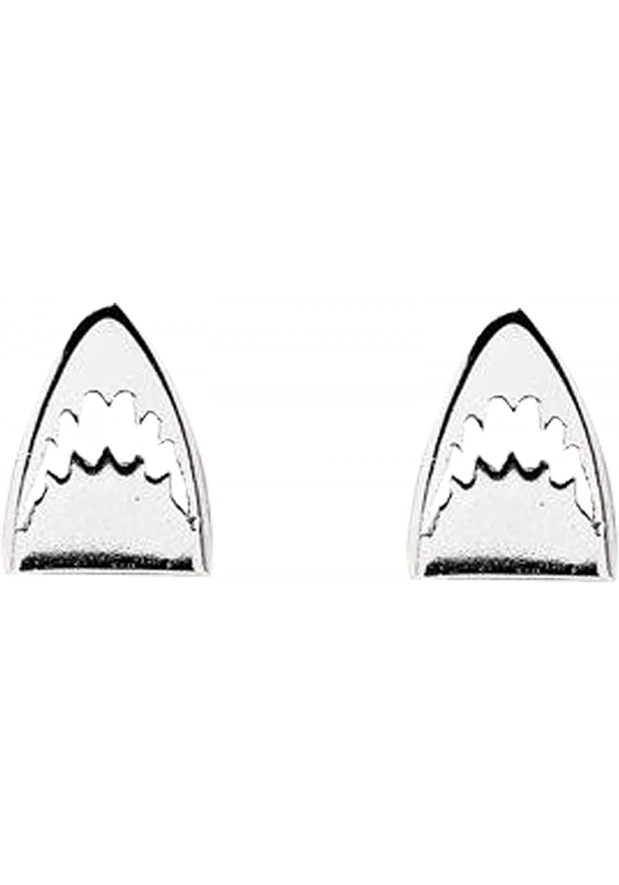 Shark Jaw Earrings Shark Week Creative Shark Teeth Stud Earrings Jewelry Gift BD459 $10.16 Stud