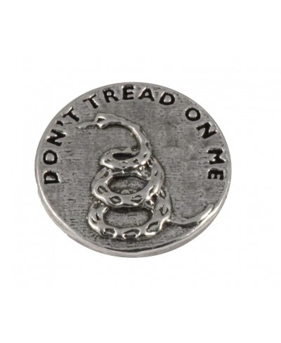 Don't Tread on Me Pin Gadsden Flag Rattlesnake American Pride American Flag Pins Brooch Lapel Pewter Over 25 Political Design...