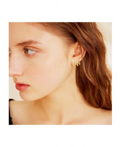 Claw Earrings for women Ear Cuff Huggie Dainty Stud Earrings for Women Teen Girls Minimalist Cuff Piercing Studs Wrap Earring...