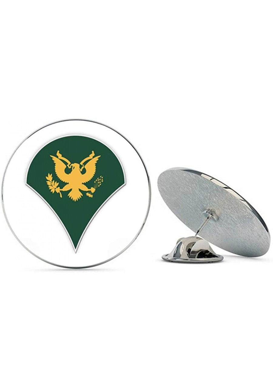 US Army Specialist Rank Metal 0.75" Lapel Hat Pin Tie Tack Pinback $8.06 Brooches & Pins