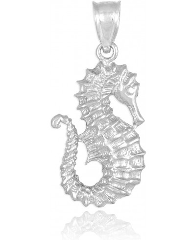925 Sterling Silver Seahorse Pendant $25.08 Pendants & Coins