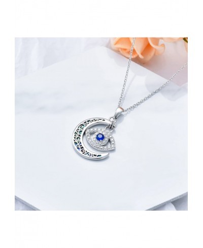 925 Sterling Silver Cross Evil Eye Chakra Chai Compass Anchor Sun Gemini Tennis Racket Lock Pearl Necklace Birthday Jewelry G...