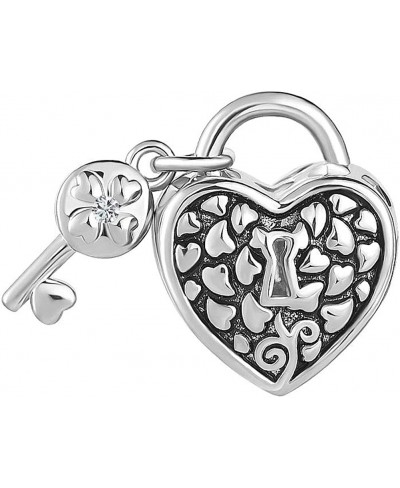 Key to My Heart Charm Love Bead for Bracelet $9.45 Charms & Charm Bracelets
