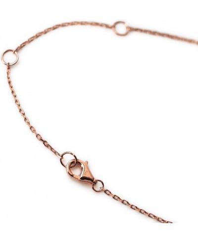 Gift for Mom Aunt Grandma - CZ Pave Disc Necklace in Sterling Silver Gold Vermeil Rose Gold Vermeil $19.33 Pendant Necklaces