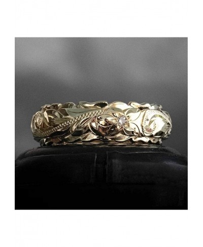 Vintage Knuckle Rings Set Stackable Finger Rings Wedding Band Hand Carved Vintage Alloy Women Rose Flower Ring Engagement Jew...