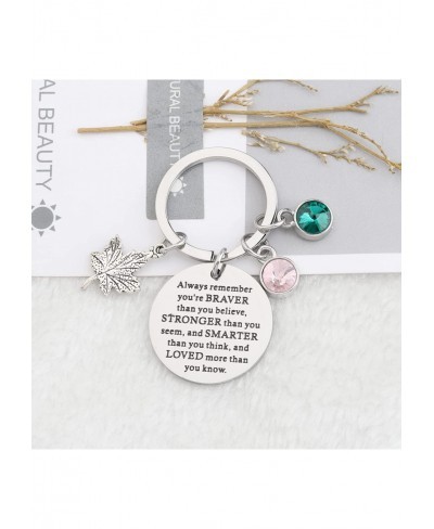 Sorority Gift Pink and Green Leaf Graduation Gifts $9.81 Pendants & Coins