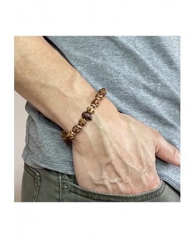 Tibetan Skull Bead Bracelet $15.81 Stretch