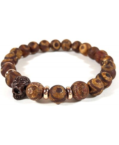 Tibetan Skull Bead Bracelet $15.81 Stretch