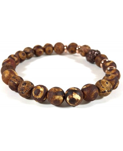 Tibetan Skull Bead Bracelet $15.81 Stretch