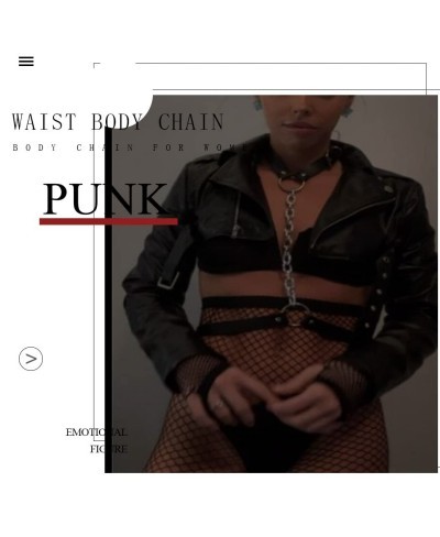 Leather Body Chain Punk Sexy Bra Body Chains Black Harness Rave Body Necklace Jewelry Party Nightclub for Women and Girls $16...