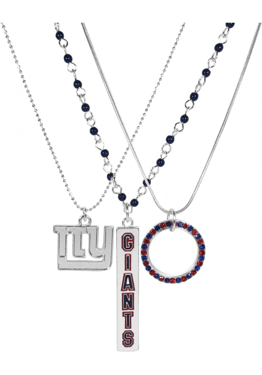 NFL womens Trio Necklace Set $28.54 Jewelry Sets